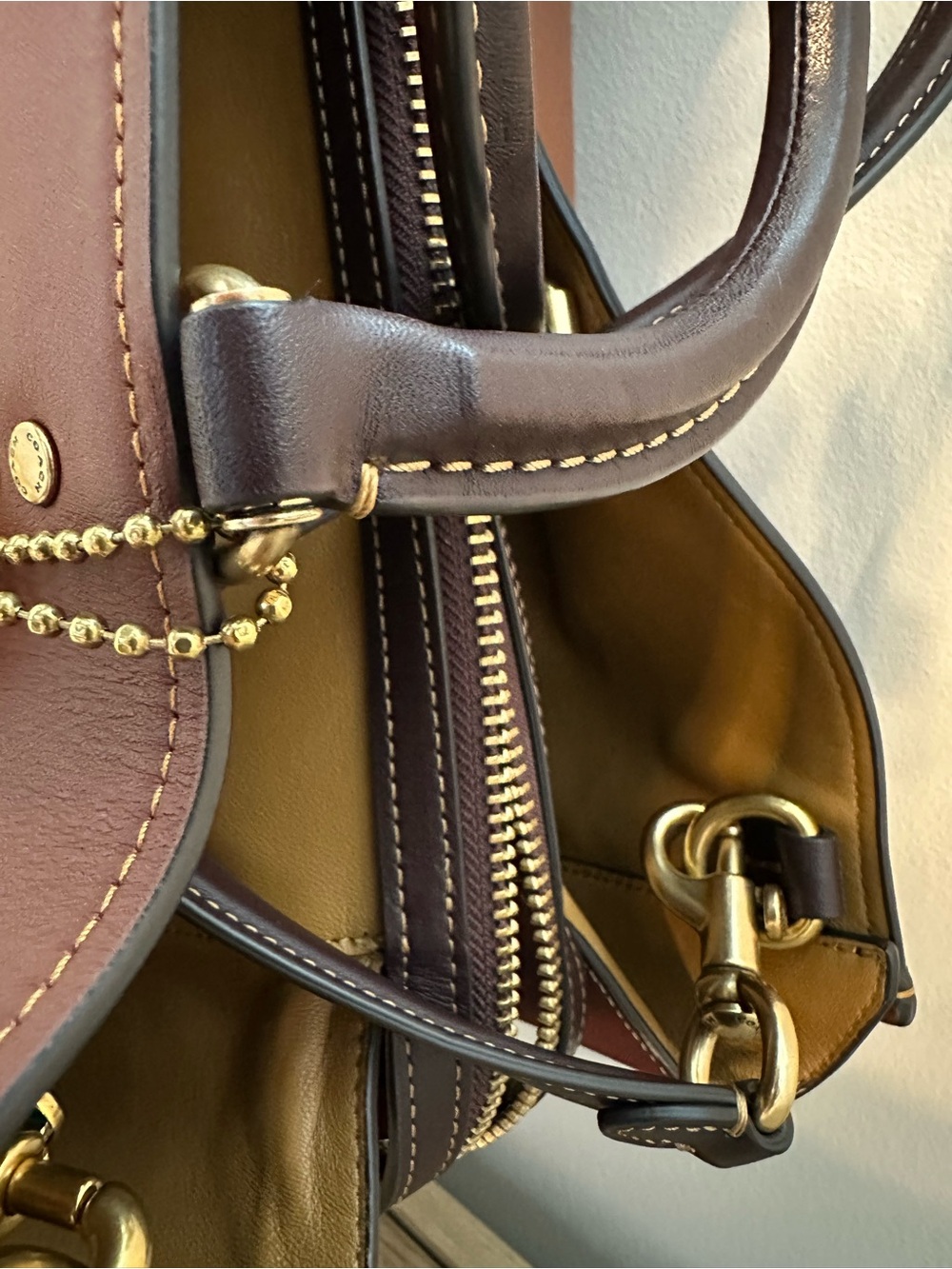 Coach Rogue 39 Colorblock HTF - Picture 6 of 16